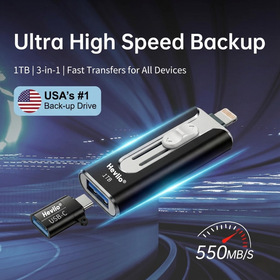 Hevlio™ Portable Drive